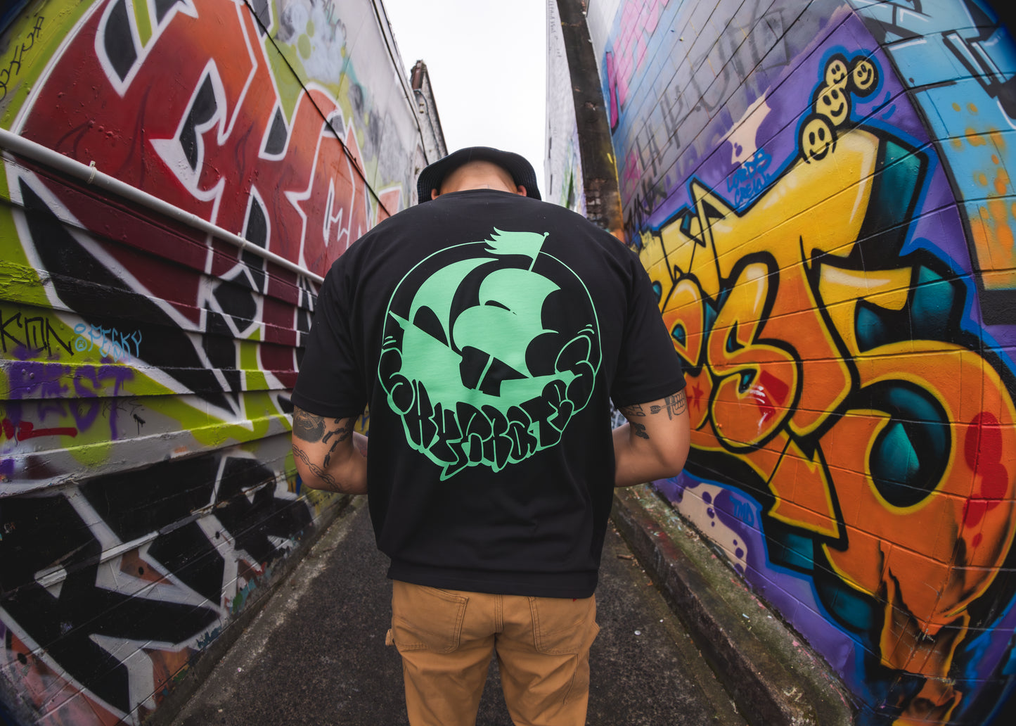 Mint Throwie Tee