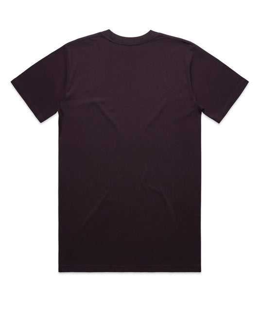 Plum Script Tee