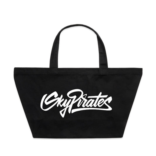 Sky Pirates Black Tote Bag