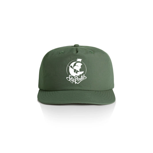Cypress & White Surf Cap