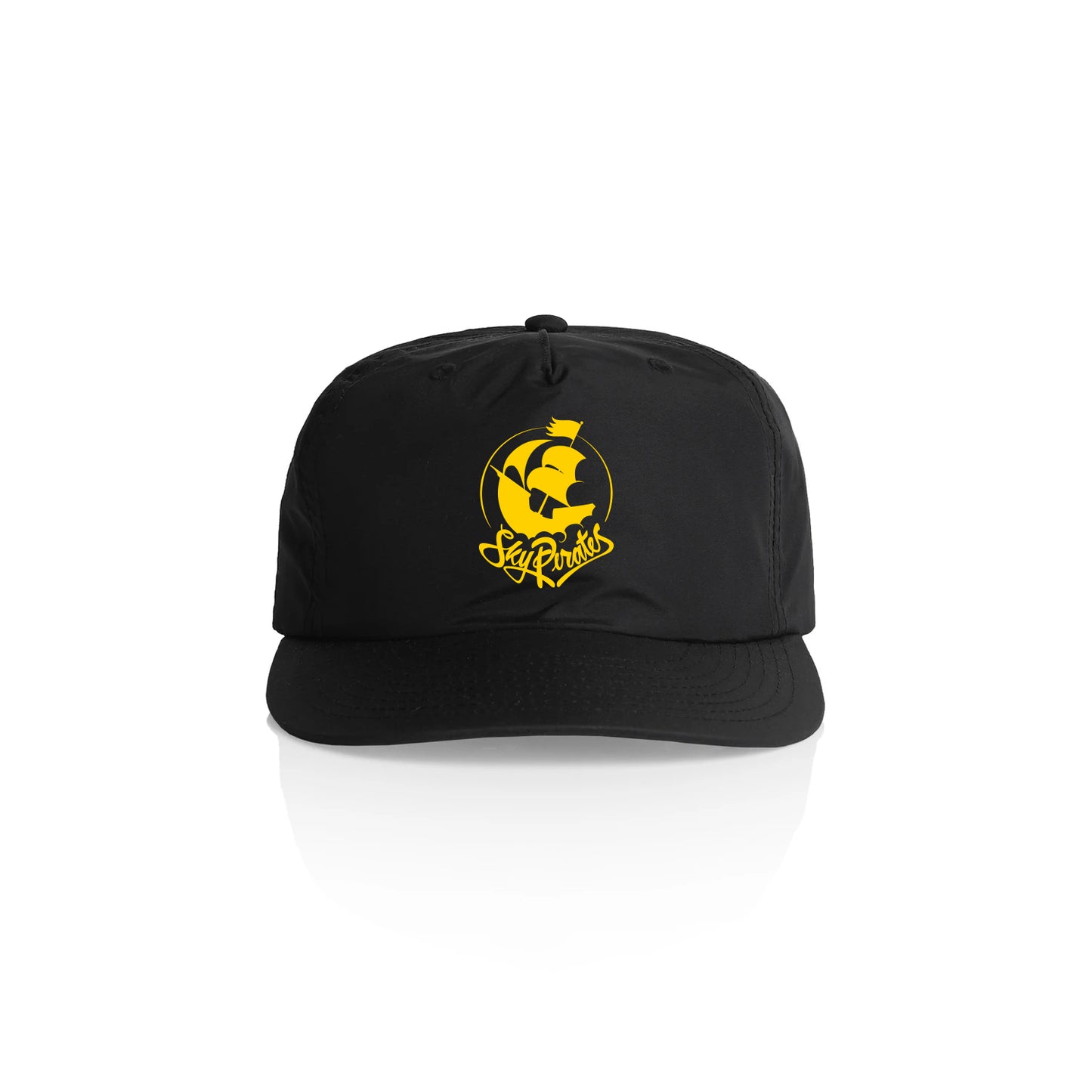 Black & Yellow Surf Cap