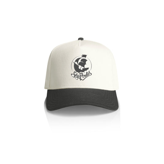 Embroidered Charcoal 2 Tone Snap
