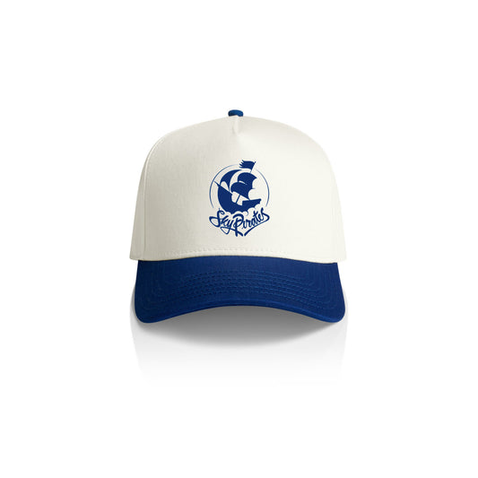 Embroidered Royal Blue 2 Tone Snap